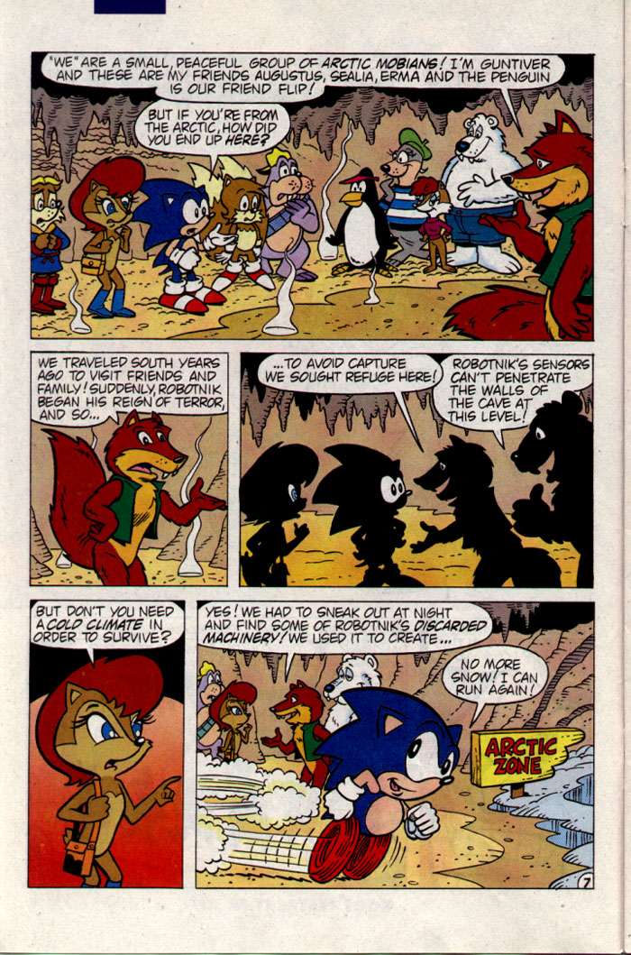 Sonic - Archie Adventure Series September 1995 Page 7